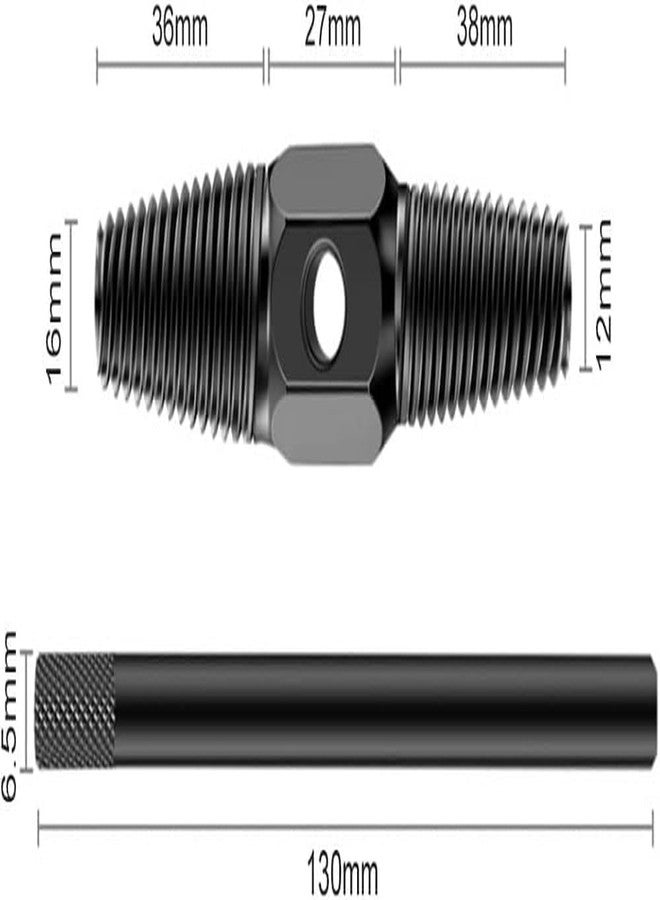 DRUCILA Screw Extractor use Water Pipe Screw Removal Tool Broken Bolt Remover for 1/2 Inch 3/4 Inch Pipe Valve Faucet, Easy Out Stripped Screw and Damaged Bolt Extractor for Damaged Or Broken Screws. - Image 2